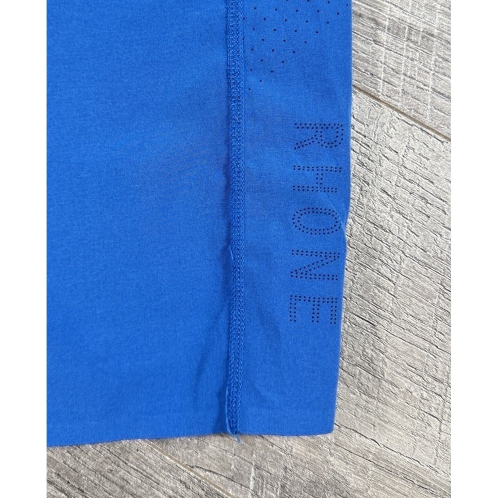 Rhone Active Shorts  2XL Blue Swift Lined Athletic Performance Running Gym EUC - Picture 5 of 7